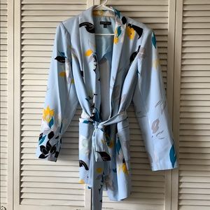 Lane Bryant wrap tie waist blazer